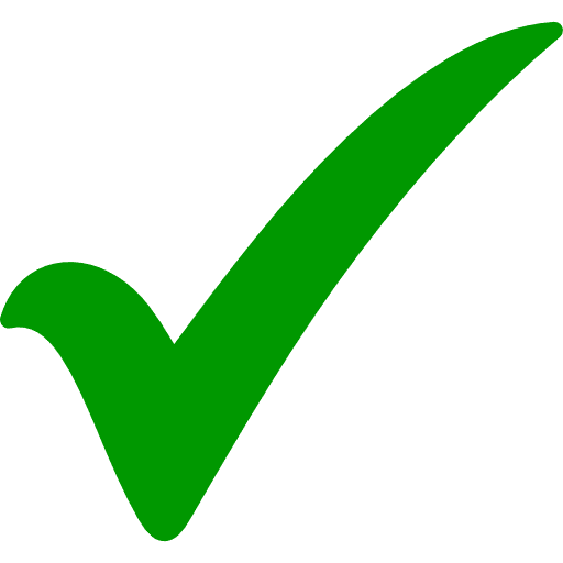 Green Check Mark Icon