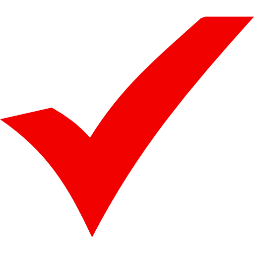 Red Check Icon